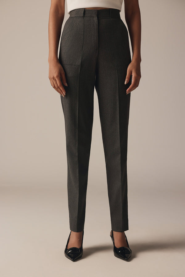 Relaxed Tapered Trousers