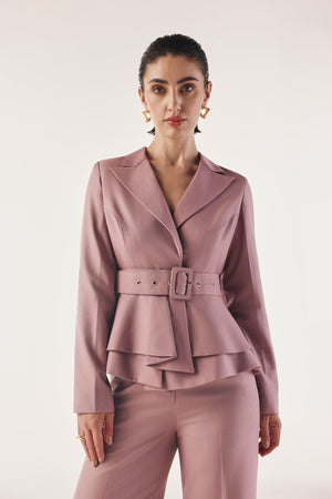 Redefined Hourglass Belted Blazer