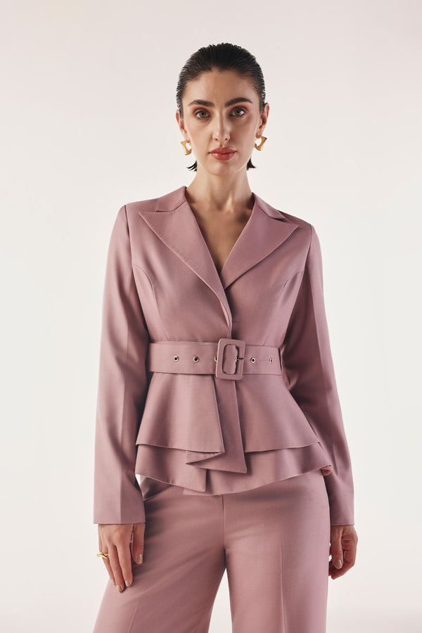 Redefined Hourglass Belted Blazer