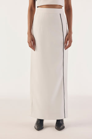 Contrast Elemental Tailored Skirt