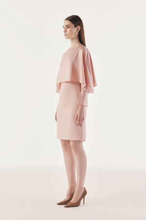 Reconstructed Dolman Sleeve Dress