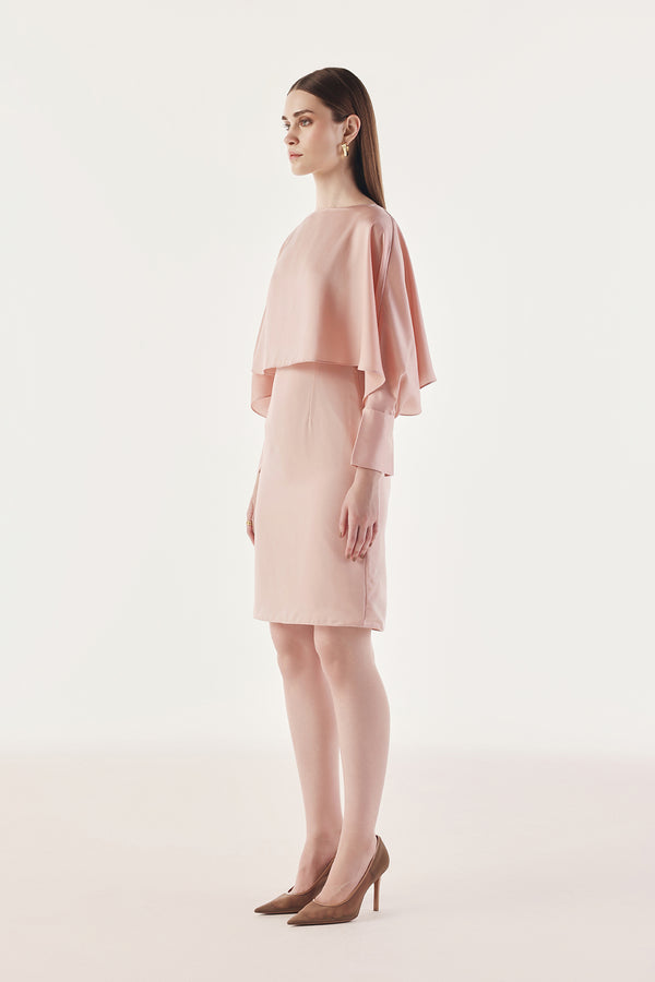 Reconstructed Dolman Sleeve Dress