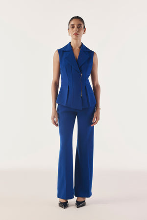 Effortless Bootcut Tailored Trousers