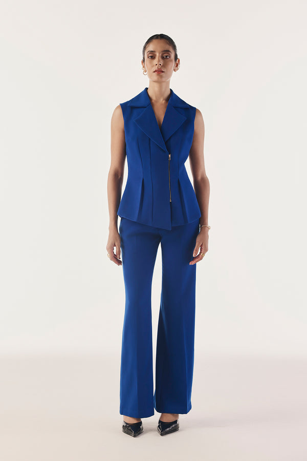 Effortless Bootcut Tailored Trousers