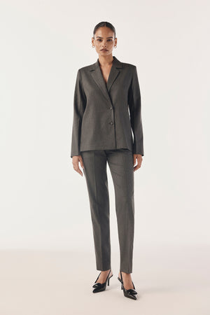 Relaxed Tapered Trousers