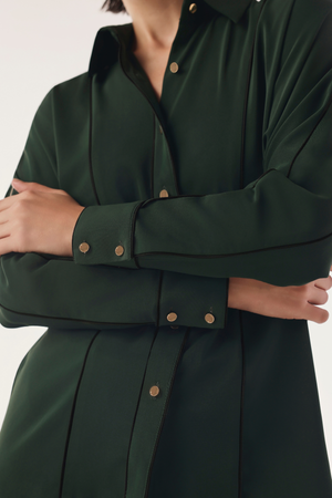 Tux Panel Relaxed Shirt