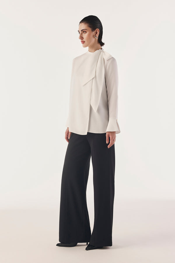 Elemental Tie Up Wrap Top
