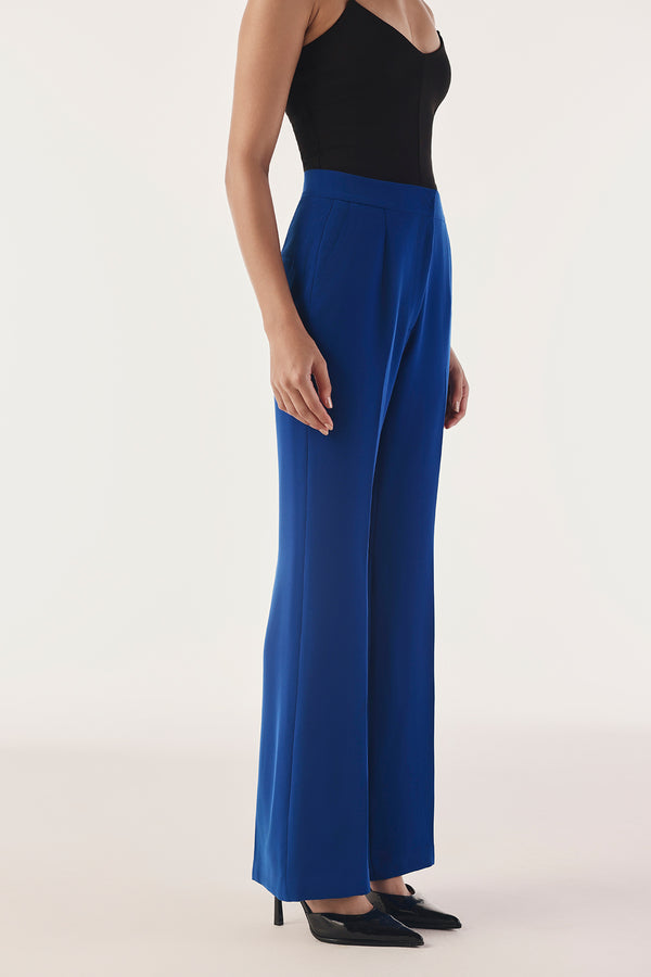 Effortless Bootcut Tailored Trousers