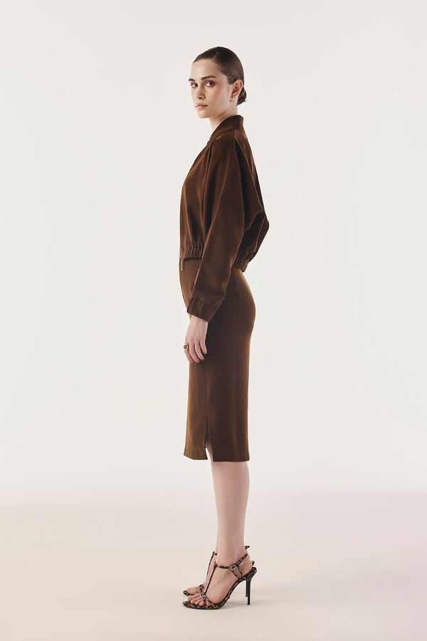 Refined Bomber Jacket