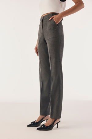 Relaxed Tapered Trousers