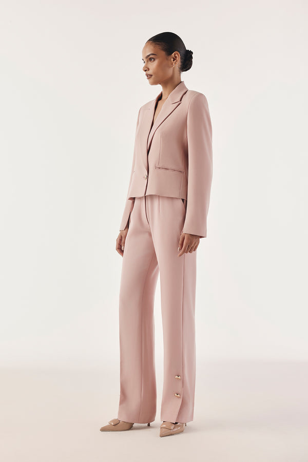 Effortless Cropped Blazer