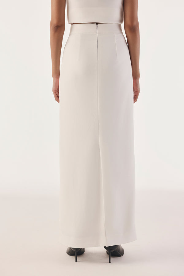 Contrast Elemental Tailored Skirt