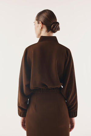 Refined Bomber Jacket