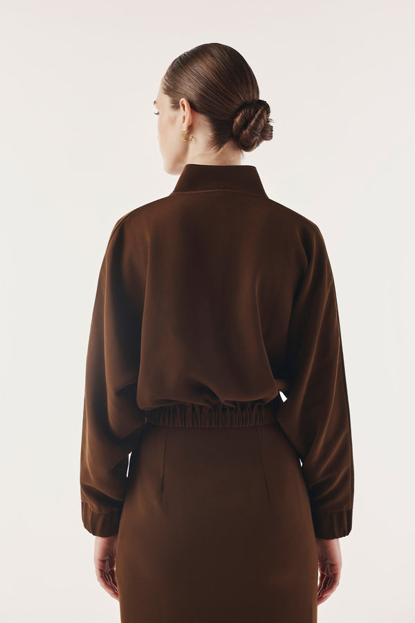 Refined Bomber Jacket