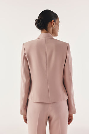 Effortless Cropped Blazer
