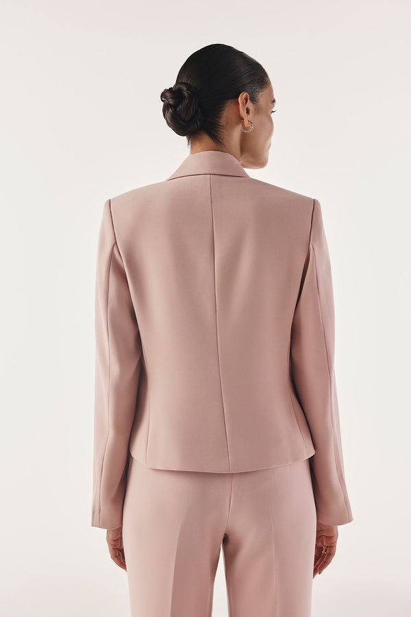 Effortless Cropped Blazer