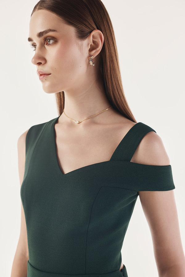 Architectural Draped Jumpsuit