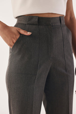 Relaxed Tapered Trousers