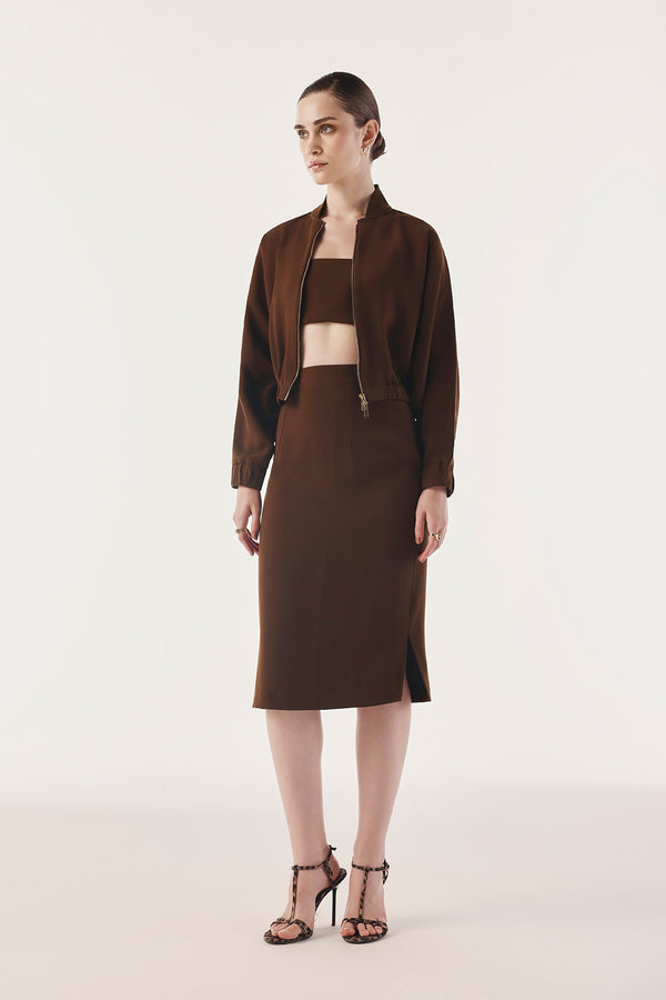 Refined Bomber Jacket