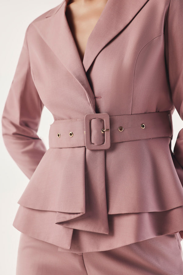 Redefined Hourglass Belted Blazer