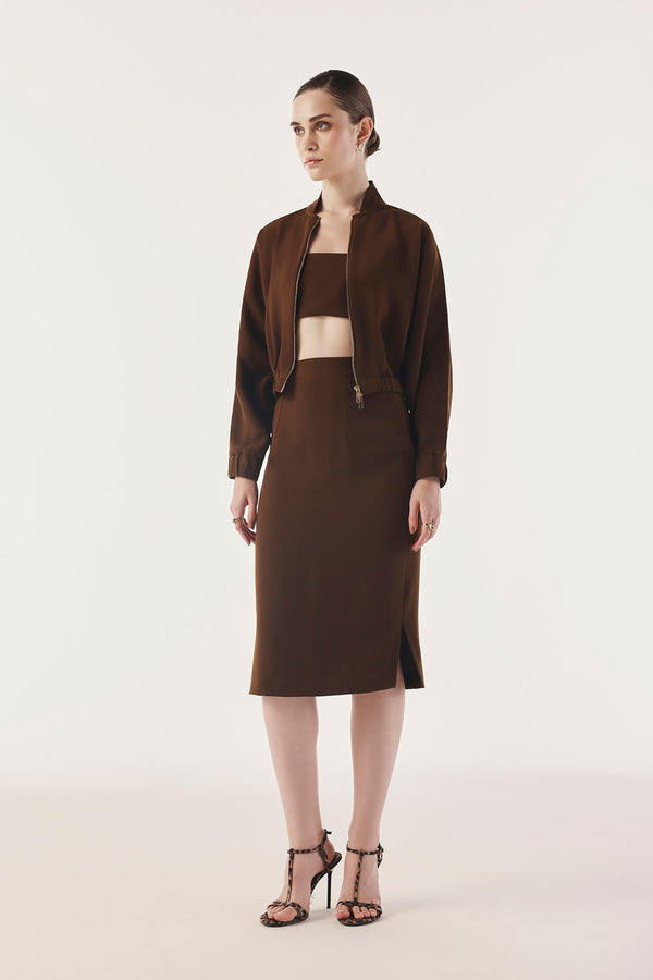 Refined Slimming Skirt