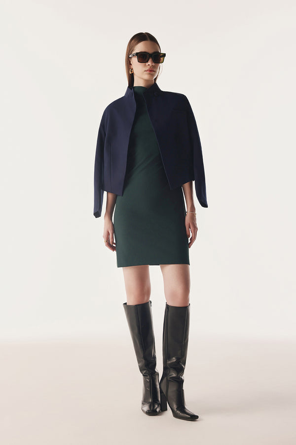 Power Neck Contour Dress