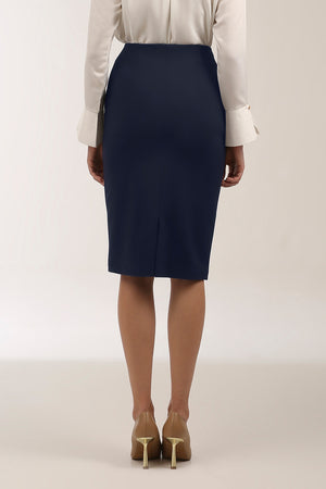 Buckle Belt Contour Skirt