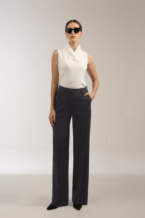 Straight Tailored Trousers