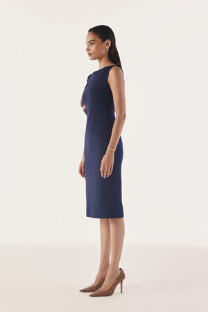Power Drape Contour Dress