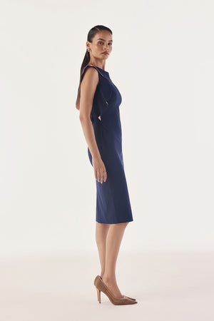 Power Drape Contour Dress