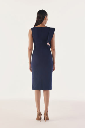 Power Drape Contour Dress