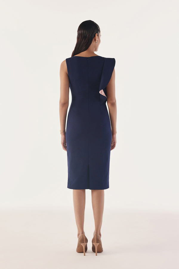 Power Drape Contour Dress