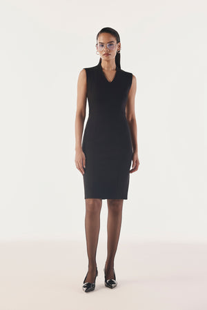 Poised Back Cut-Out Bodycon Dress
