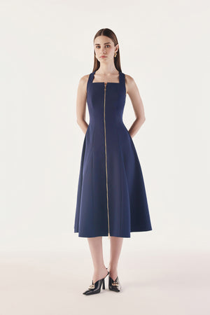 Zip-Up Effortless Dress