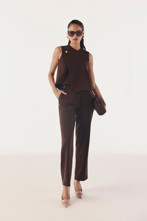 Boxy Wrap Seamless Vest