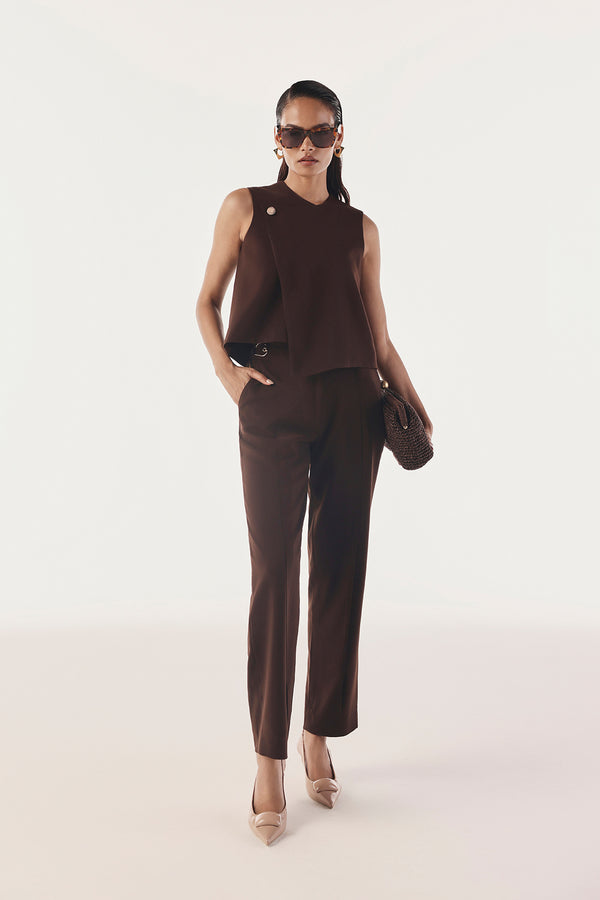 Boxy Wrap Seamless Vest
