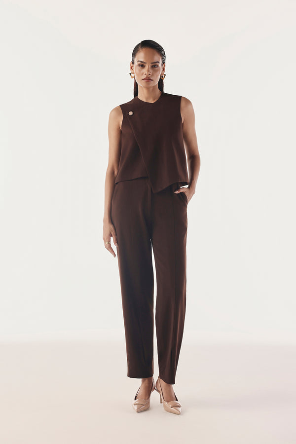 Boxy Wrap Seamless Vest