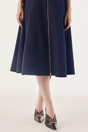 Zip-Up Effortless Dress