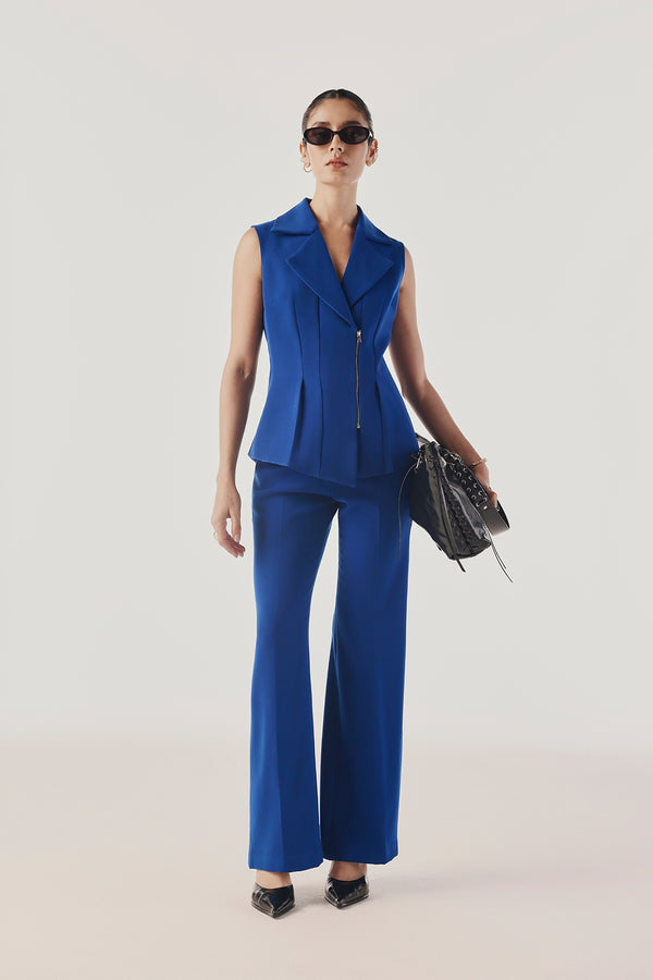 Effortless Bootcut Tailored Trousers