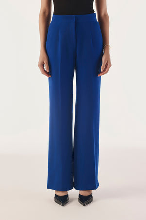Effortless Bootcut Tailored Trousers