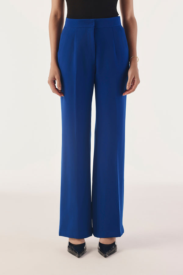 Effortless Bootcut Tailored Trousers