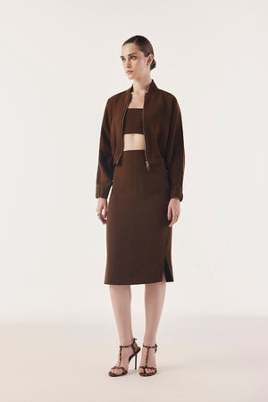 Refined Bomber Tailored Set