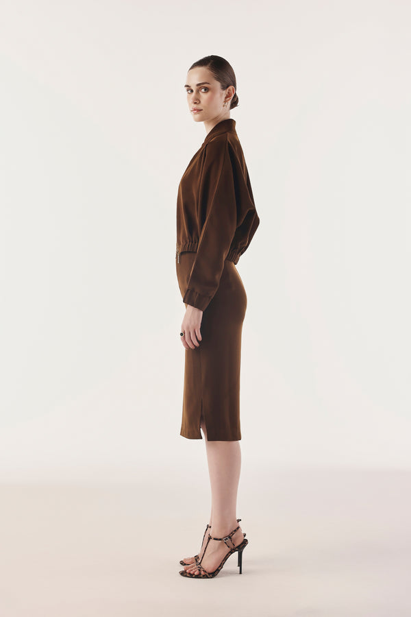 Refined Bomber Tailored Set