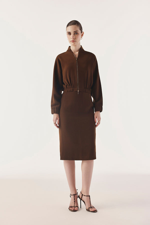 Refined Bomber Tailored Set