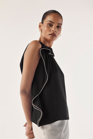 Elemental Drape Sleeve Top