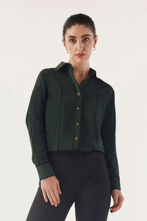 Tux Panel Relaxed Shirt