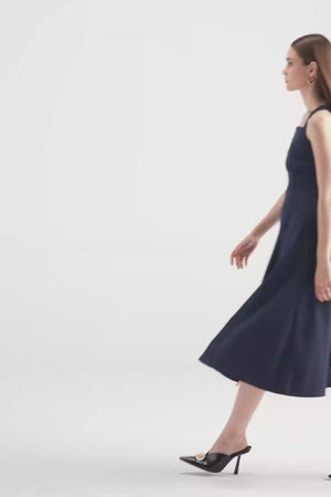 Zip-Up Effortless Dress