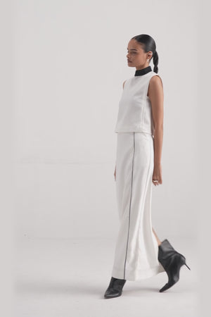 Contrast Elemental Tailored Skirt
