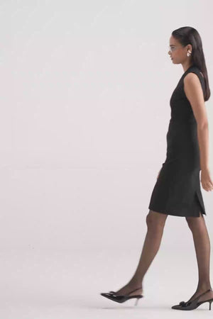 Poised Back Cut-Out Bodycon Dress